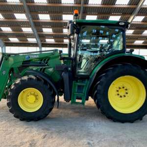 Tractor John Deere 6125R, Anul 2014