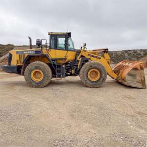 Încărcătoare pe roți Komatsu WA480, Anul 2013