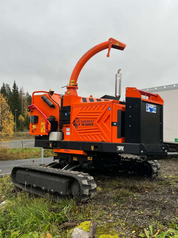 Tocător de lemne pe șenile Timberwolf TW280 VGTR, Anul 2022