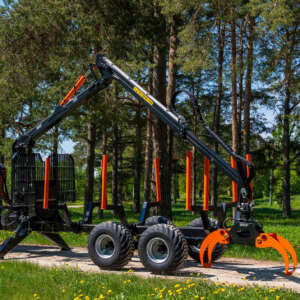 Remorcă BMF 9T1Pro – Macara 720 cu troliu inclus, Anul 2026
