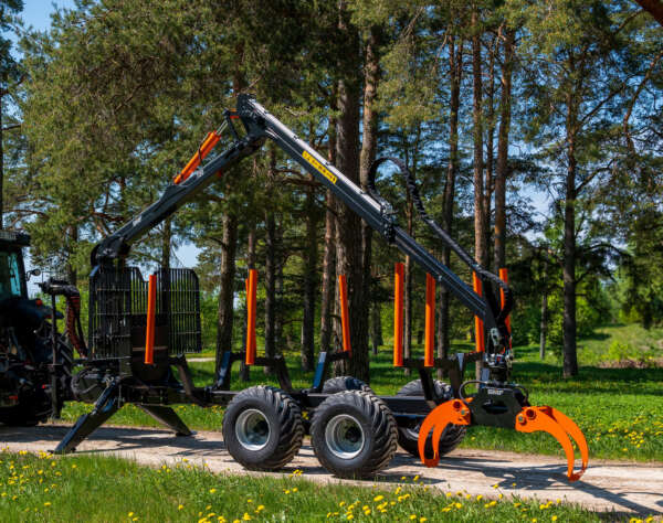Remorcă BMF 9T1Pro – Macara 720 cu troliu inclus, Anul 2026