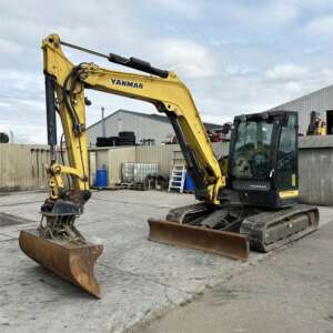 Excavatoare Yanmar VIO80-1A, Anul 2016
