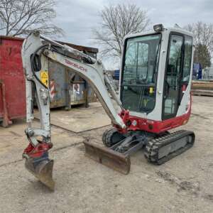 Mini excavatoare Takeuchi TB216, Anul 2018