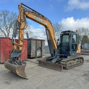 Excavatoare Case CX80 C, Anul 2016