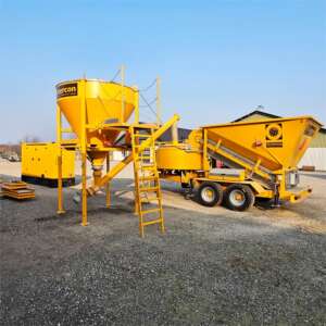 Malaxor de beton și mortar Fibo Intercon B1800-862, Anul 2022