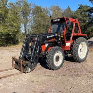 Tractor Fiat 580 DT, Anul 1982