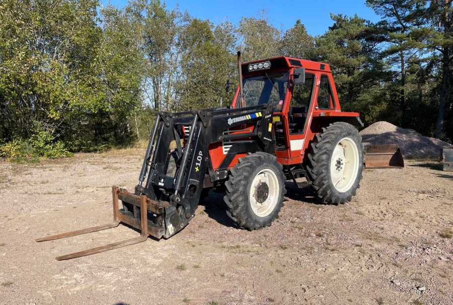 Tractor Fiat 580 DT, Anul 1982
