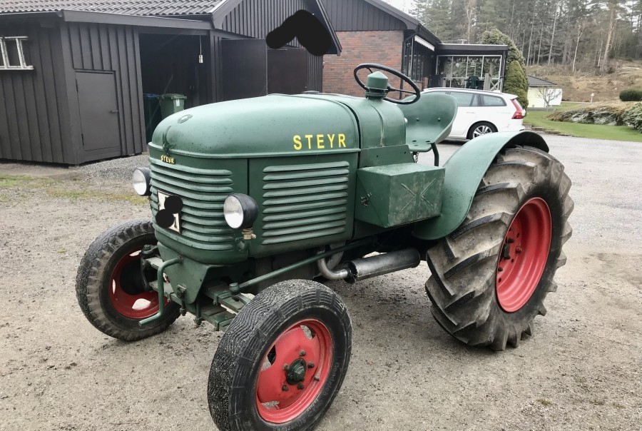 Tractor Steyr 180, Anul 1949