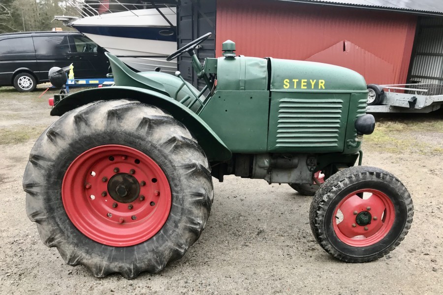 Tractor Steyr 180, Anul 1949 - Imagine 2